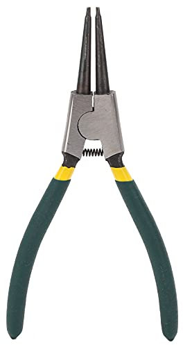 Straight ExternalPliers, Circlip Pliers,Tool Steel Circlip Pliers,1Pc Spring Loaded Handle Snap Ring Pliers Set Snap Ring Pliers