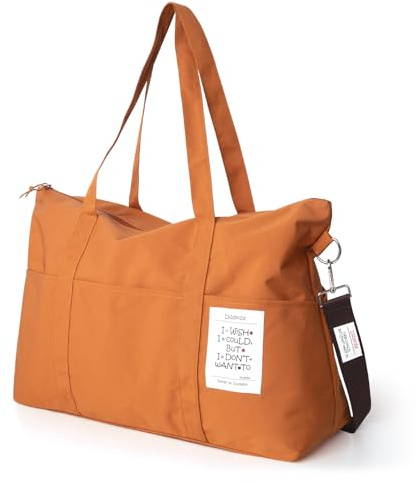 Dizdvizd Sac de Voyage, 50 x 20 x 35 Ryanair Pliable Valise Cabine Sac de Bagage, Imperméable Sacs de Sport Fitness, Léger Sac de Week-End pour Femme