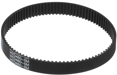 sourcing map HTD5M-460 Gummi Zahnriemen 92 Zähne Geschlossene Schleife Riemenscheibe Zahnriemen 20mm Breite, 460mm Umfang Synchronriemen Gummizahnriemen Keilriemen Antriebsriemen