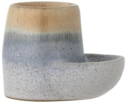 Bloomingville Piril Eierbecher, Braun, Steingut, T8xH6 cm
