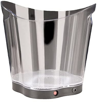Colorful LED Ice Bucket 5.5L Large Capacity Wine Drink Containers Champagne Beer Buckets