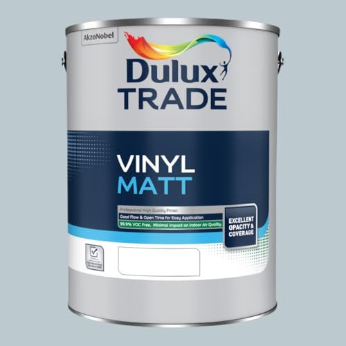DULUX TRADE VINYL MATT COASTAL GREY 5L