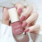 Pink Nail Polish - Dark Pink Nail Polish - Quick Dry & Long Lasting Mauve Nail Varnish - Water Based Non-Toxic Nail Varnish - Chip Resistant Breathable Nail Polishes for Women Girls