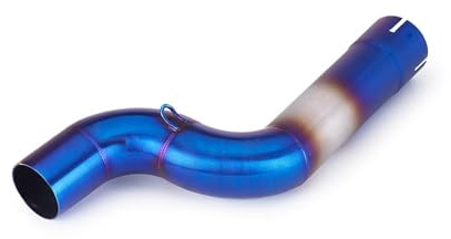 FUYRHP muffler exhaust For F900 F900R F900XR Muffler Exhaust Pipe Motorcycle Exhaust Muffler Modified Motorcycle Center Pipe Connection Pipe