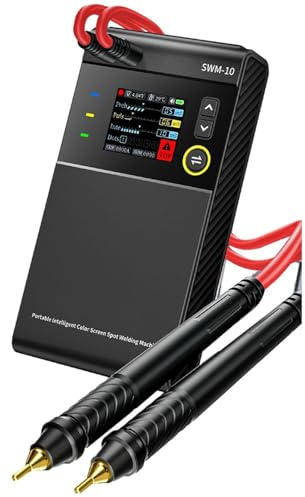 Für FNIRSI SWM-10 Tragbarer Akku-Punktschweißgerät, DIY-Mini-Schweißgerät, Akkupack, Schweißwerkzeug, 5000 mAh, schweißbar, 0,25 mm