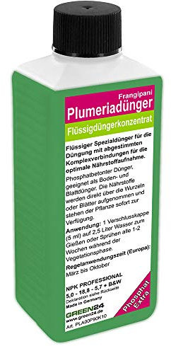 Frangipani-Dünger Fertilizzante Liquido Hightech Per Plumerie Frangipane