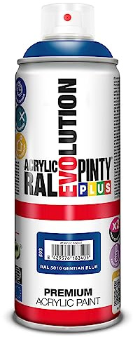 Evolution Pinty P. M123007 Spray-Acrylfarbe, 520 cc, blau