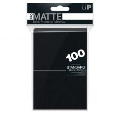 100 Ultra Pro Card Protector Sleeves: Pro-Matte - 66 x 91 mm
