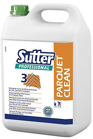 SUTTER Professional Parquet Clean Neutralreiniger mit Effekt Klarspüler, 5 kg