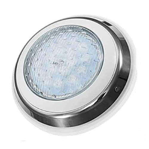 JiuRui LED Lampe 1pack LED Piscine Lumière bleu/rouge/vert IP68 imperméable AC/DC 12V 12W 15W 18W 24W Lumière sous-marine extérieure (Émission de la couleur : Green light)