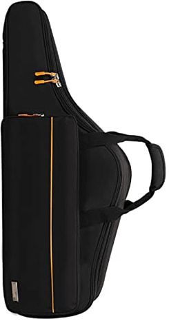 #N/A/a Estuche de Almacenamiento para saxofón, Accesorios Resistentes al Agua con Correa Ajustable para el Hombro, Tela Oxford Gruesa, Ligera para Concierto