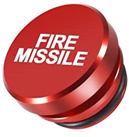 CGEAMDY Tappo Presa Accendisigari, Copertura Antipolvere per Accendisigari Automobilistica, Copri Spinotto per Accendisigari, Tappo Protezione Spina per Veicoli con Spinotti Accessori (Rosso-Fire)