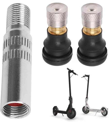 Adapter Ventiladapter Ventilverlängerung Autoventil Ventil Verlängerung für Scooter Auto LKW Van Caravan den G30 Xiaomi M365 1S Essential Pro 2 Elektroroller