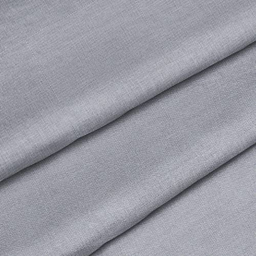 PINaPIN Wasserdichter Polyesterstoff 100% Polyester Stoffe meterware zum nähen Gartenmöbel, Schirme, Vorhänge für Garten 100x160 cm (DUNKELASCHGRAU)