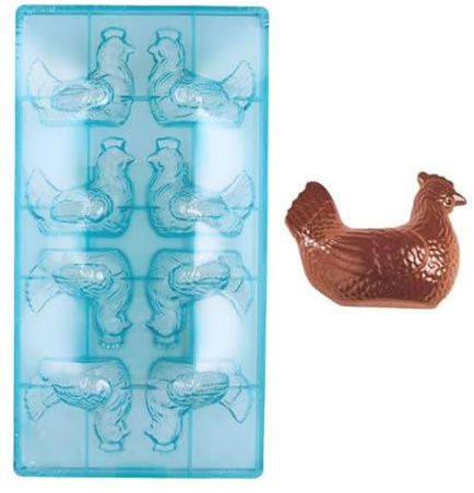 Moule chocolat Poules couveuses 7 cm