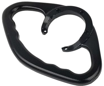 Barra de Tanque de Gasolina for Pasajero Trasero de Motocicleta, reposabrazos de Tanque de Combustible, Barra de Agarre, Manillar, empuñadura Compatible con Yamaha R1 R3 R6 R25 MT 03 07 09 MT07