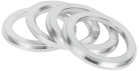 INFINAUTO Bagues De Centrage De Moyeu, 60,1 Mm De Diamètre Intérieur À 82 Mm De Diamètre Extérieur, En Alliage D'Aluminium, 4 Pièces