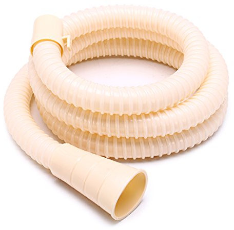 HBALDTEDC Universal Washing Machine Hose Extension, 2/3/4/5M Universal Washing Machine Dishwasher Drain Hose Parts Multi Water Hose Pipe Connectors 2M