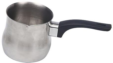 DONFAMDS Pichet à Mousse De Lait De Acier Inoxydable Pot à Cappuccino Avec Poignée Tasse à Mousse De Café