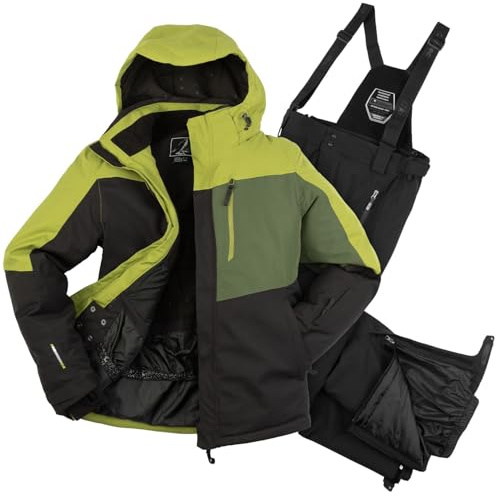 Killtec Herren Skianzug - aus Skijacke und Skihose - mit 10000mm Wassersäule - wasserdicht, winddicht, atmungsaktiv