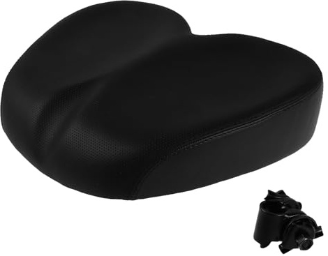 Alipis Selle Vélo Montagne Confortable et Large pour Hommes et Femmes Coussin de Siège Antichoc Ergonomique Amortissement Installation Rapide Adapté Aux VTT Adultes