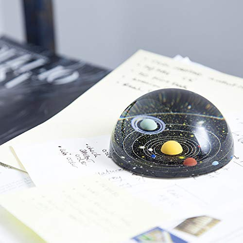 Kikkerland Planetarium Papiergewicht, SC22, schwarz