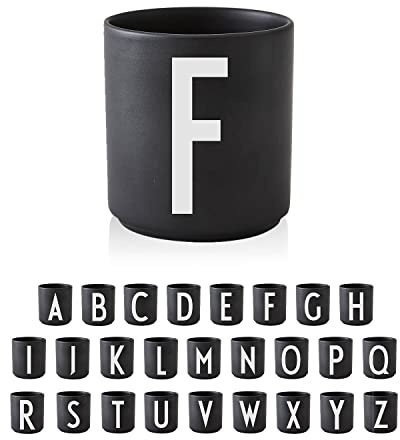 Design Letters Kafemugg (A-Z) | Fars dag gåva | porslinsmugg | pappas gåva | present till pappa | mugg | original fars dag gåva | espressomugg | 250 ml