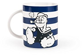 Excelsa Popeye Mug, Porzellan, Blau