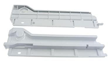LG 4975JQ1003A AEC72910802 Refrigerator Freezer Vegetable Tray Slides (Pack of 2)