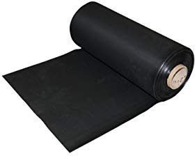 Sanremo EPDM Dichtband 1,2mm, Schwarz, Wasserfest, Fenster, Strip, 25m x 500mm