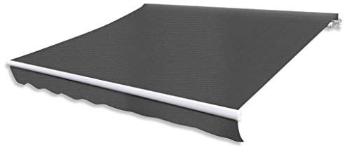 Tenda da Sole Pieghevole Motorizzata, con Telecomando, 400 cm x 300 cm, in Poliestere 270 g/m² con Rivestimento PU, Antimacchia e Idrorepellente, per Giardino e Patio