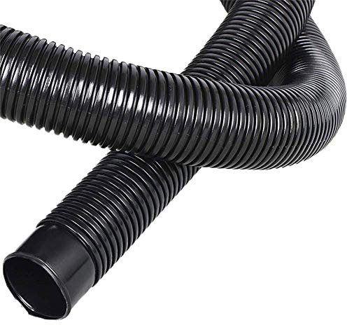 Porfeet Poolschlauch, 6,3 M Schwimmbadreiniger 32mm Rohrziehwasserschlauch Für Filterpumpensystem Schwarz
