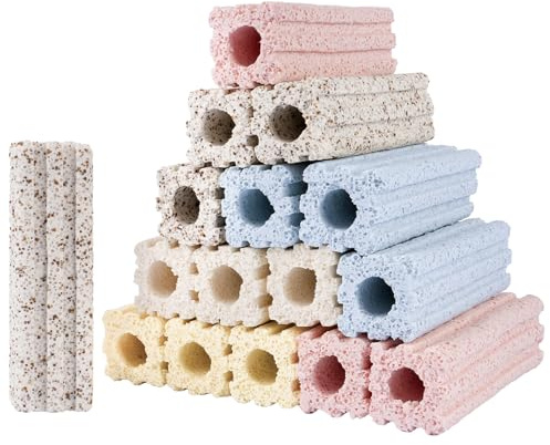 16 Stück Filterschwamm Aquarium Schwammfilter, Filtermaterial für Teichfilter & Aquarium Filter Sponge, Filterschaum, Filterschwämme für Teichfilter, Aquarien Filtermatten (9,2 x 2,7 x 2,7 cm)