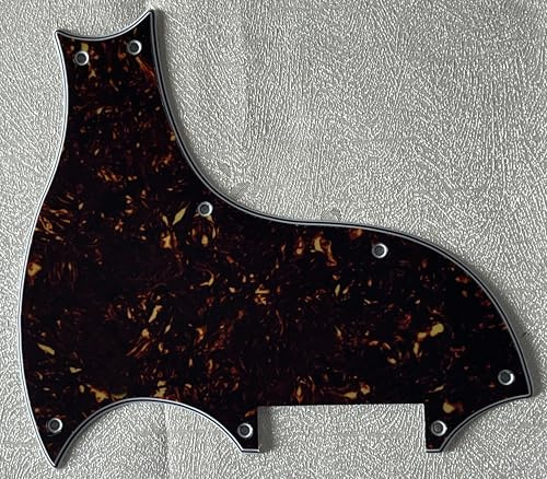 Plektrumschutz für Gibson SG-X Style Gitarre Pickguard (4-lagig, braune Schildkröte)