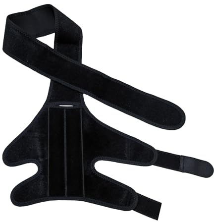 Rodillera ajustable para perro, color negro, protector de rodilla cómodo para el cuidado de lesiones en las piernas, evita heridas por