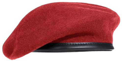 TacMaven Französisches Commando Barett, TacMaven French Style Beret, Rot 58