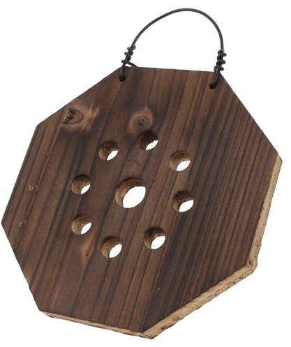 iplusmile Support de Plante Murale Carbonisé pour Plantes pour Décoration Intérieure Verticaux Installation Facile