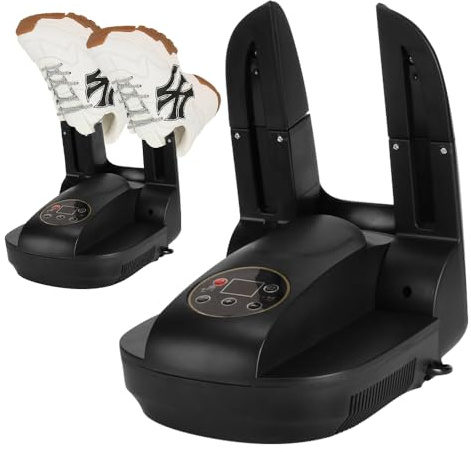 YANGUN Shoe Dryer Ozone, Boot Dryer, GloveDryer & Boot Warmer with Heat Blower, Folding Portable Adjustable Rack, Auto Off Timer, Quick Drying for Shoes, Gloves, Socks, Ski Boots, Hats (B)