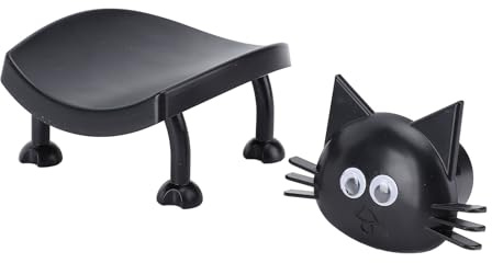 LUCKDANO Servitore di Toilette Decorativo Grazioso per Gatto Supporto per Toilette per Bagno Bagno Moderno Minimalismo Tradizionale Eleganza Ambience Che Esalta il Materiale Addominali