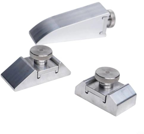 Kompaktes Aluminium-Schleifwerkzeug für feine Detailarbeiten an Harz, Kunststoff und Holz, für Modelle mit U-Rillen-Ausrichtung und Drehflexibilität (dreiteiliges Set)
