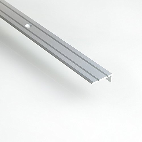 [DQ-PP] 1 x ALU Profil -L- Winkelprofil - Winkelmaße: 25x10 Farbe: Silber, Länge: 200cm Treppenkanten Winkelprofil Treppenwinkelprofil Treppenprofil Treppenkantenprofil NEU
