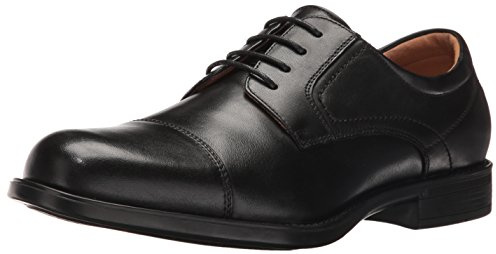 Florsheim Men's Medfield Cap Toe Oxford Black, 13 D US