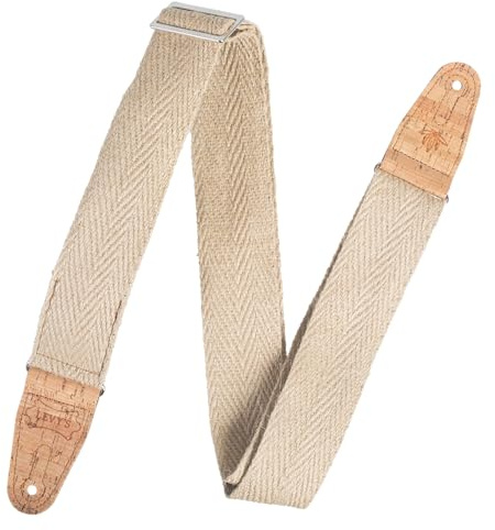 Levy's Leathers Vegan Hemp Series Gitarrengurt aus Hanf
