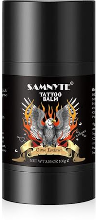 Samnyte Tattoo Balm, 3.53Oz, Tattoo Cream Stick for Moisturizing, tattoo aftercare butter Lotion-3.53Oz