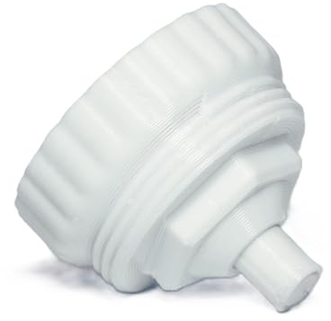 Adapter passend für Danfoss TA Ventile M28x1,5 auf M30x1,5 Kunststoff Weiß Referenz-Nr.: 9701-28.700