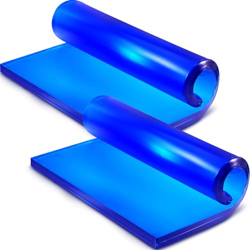 Dimsile 2 Pcs 2 Pcs Motorcycle Seat Gel Pad Shock Absorption Motorcycle Seat Cushion Cooling Soft Reduce Fatigue Motorbike Mat Comfortable Chair Pad for Motorbike Chair, Blue, 25 x 25 x 1cm