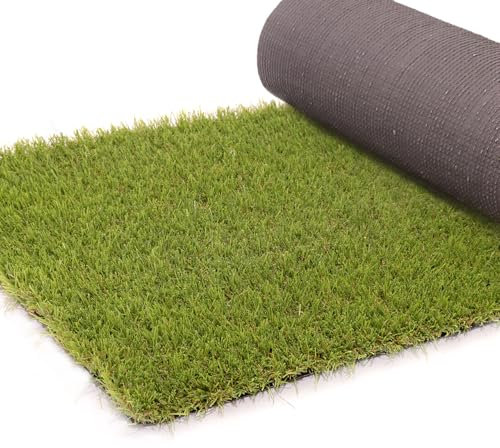 Cesped artificial terraza exterior Maldivas - rollo cesped artificial 2x20m 33mm con alta densidad - fácil instalación - piscina, jardin, balcon, buen drenaje