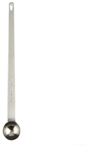 Cuchara medidora de acero inoxidable, mango largo para una fácil recogida y condimento preciso (5 ml)