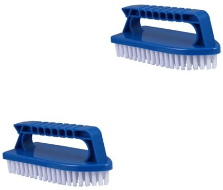 BCOATH 2stücke Pool Reinigungsbürste Handheld Robuste Bürste Für Schwimmbecken Küche Und Badezimmer Langlebig Und Einfach Zu Handhaben Für Verschiedene Reinigungsanwendungen