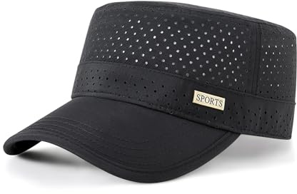 YAMEE Military Cap Herren Sommermütze Mesh Leichte Atmungsaktive,Army Cap Männer Schnelltrocknende,Baseballcap Herren für Outdoor-Sport,Wandern